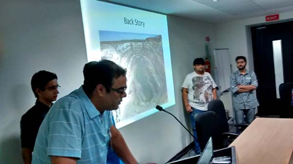 Team game pitch kickoff!